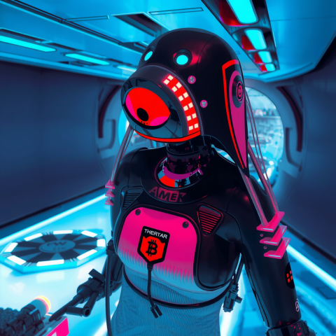 into_the_blue_again__after_the_money_s_gone__once_in_a_lifetime__water_flowing_underground__only_red_and__black___white___futuristic__technological__cybernetic_e_2888595494_2_of_2