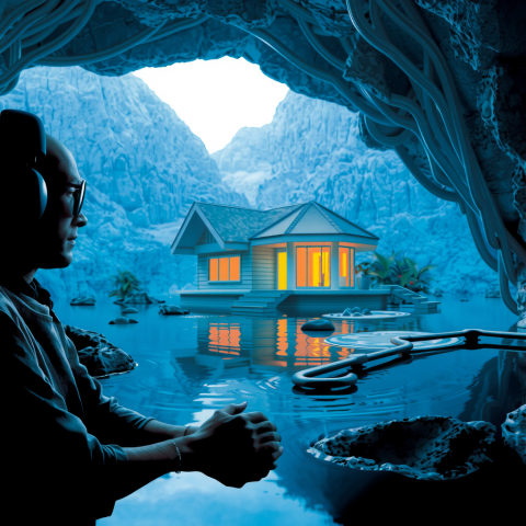 into_the_blue_again__after_the_money_s_gone__once_in_a_lifetime__water_flowing_underground__you_may_ask_yourself___what_is_that_beautiful_house____only_red_and__b_616360687_1_of_2