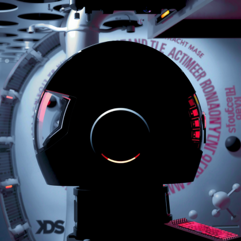 letting_the_days_go_by__let_the_water_hold_me_down__letting_the_days_go_by__water_flowing_underground__only_red_and__black___white___futuristic__technological__c_2893895933_1_of_2